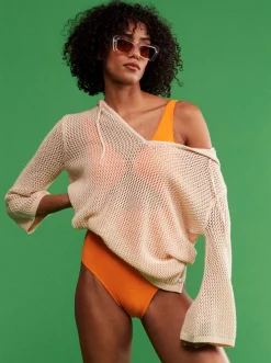 After Beach Break - Poncho-Hoodie Fur Frauen><noscript><img width=