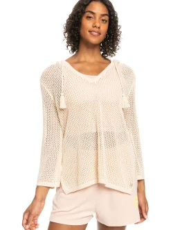 After Beach Break - Poncho-Hoodie Fur Frauen><noscript><img width=