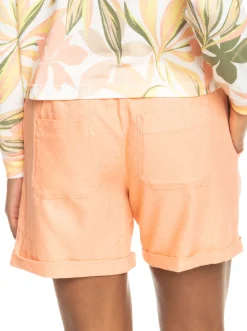Another Kiss - Leinen Shorts Fur Frauen><noscript><img width=