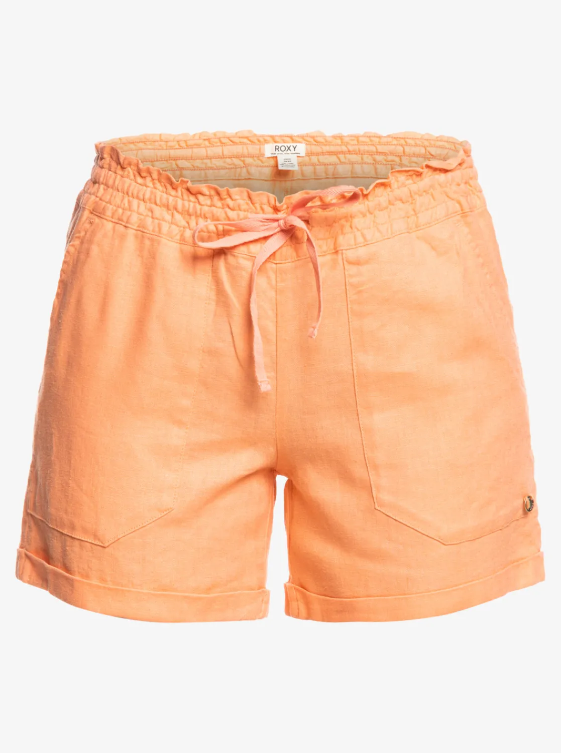Another Kiss - Leinen Shorts Fur Frauen>Roxy Discount