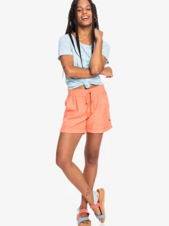 Another Kiss - Leinen Shorts Fur Frauen><noscript><img width=