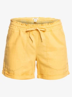 Another Kiss - Leinen Shorts Fur Frauen><noscript><img width=