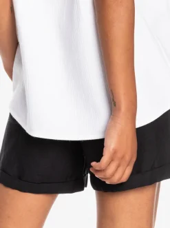 Another Kiss - Leinen Shorts Fur Frauen><noscript><img width=