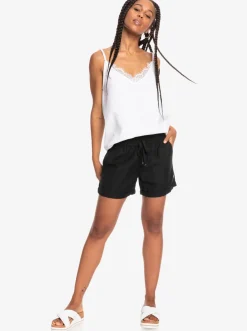 Another Kiss - Leinen Shorts Fur Frauen><noscript><img width=