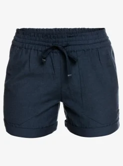 Another Kiss - Leinen Shorts Fur Frauen><noscript><img width=