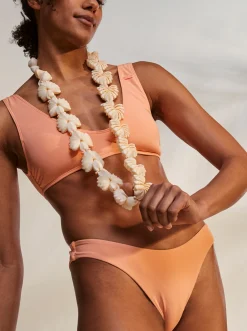 Beach Classics - Verlangertes Triangle-Bikinioberteil Fur Frauen><noscript><img width=