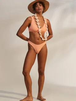 Beach Classics - Verlangertes Triangle-Bikinioberteil Fur Frauen><noscript><img width=