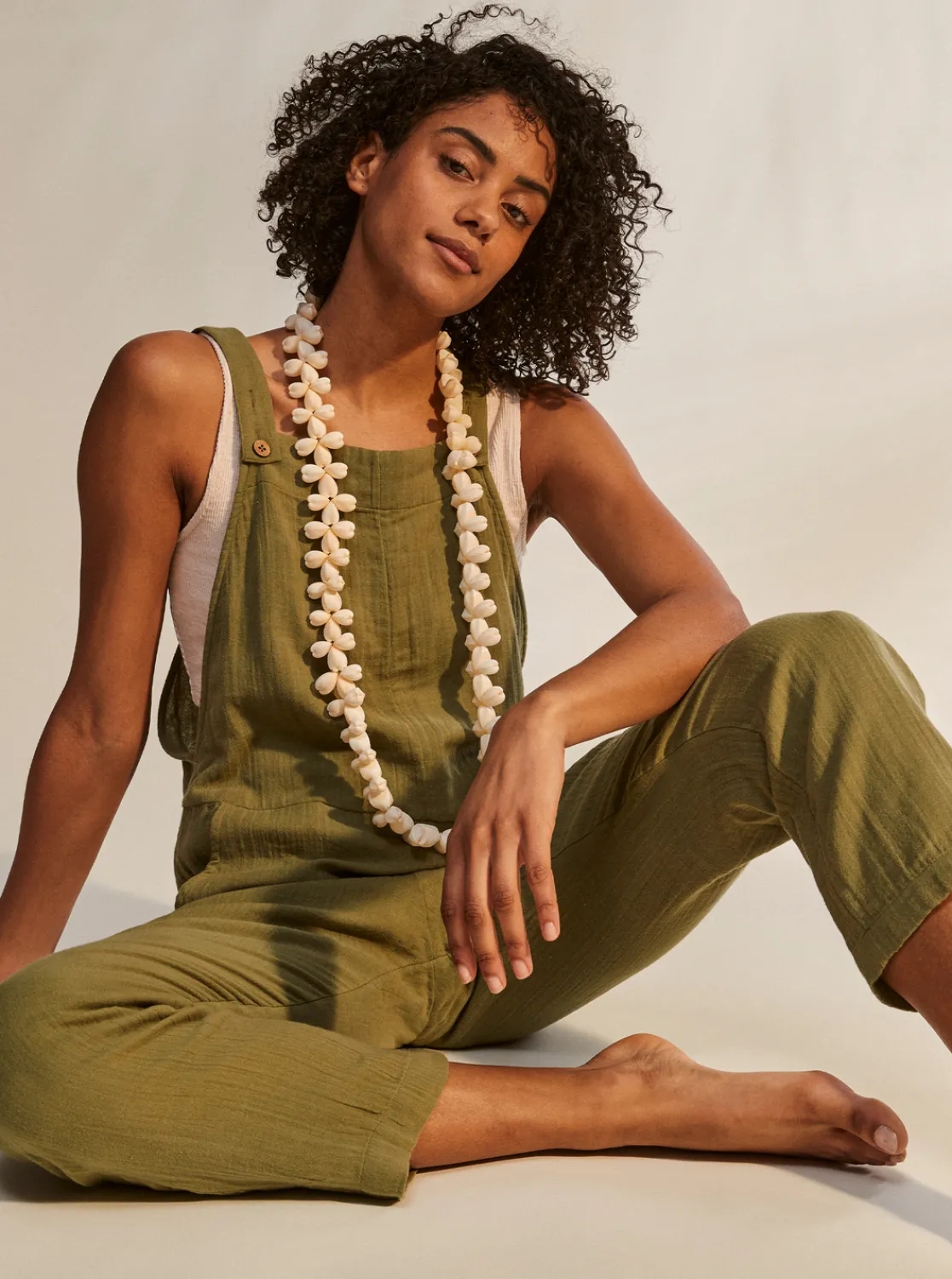 Beachside Love - Knochellanger Riemchen-Overall Fur Frauen>Roxy Clearance