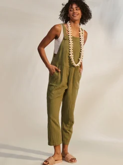 Beachside Love - Knochellanger Riemchen-Overall Fur Frauen><noscript><img width=