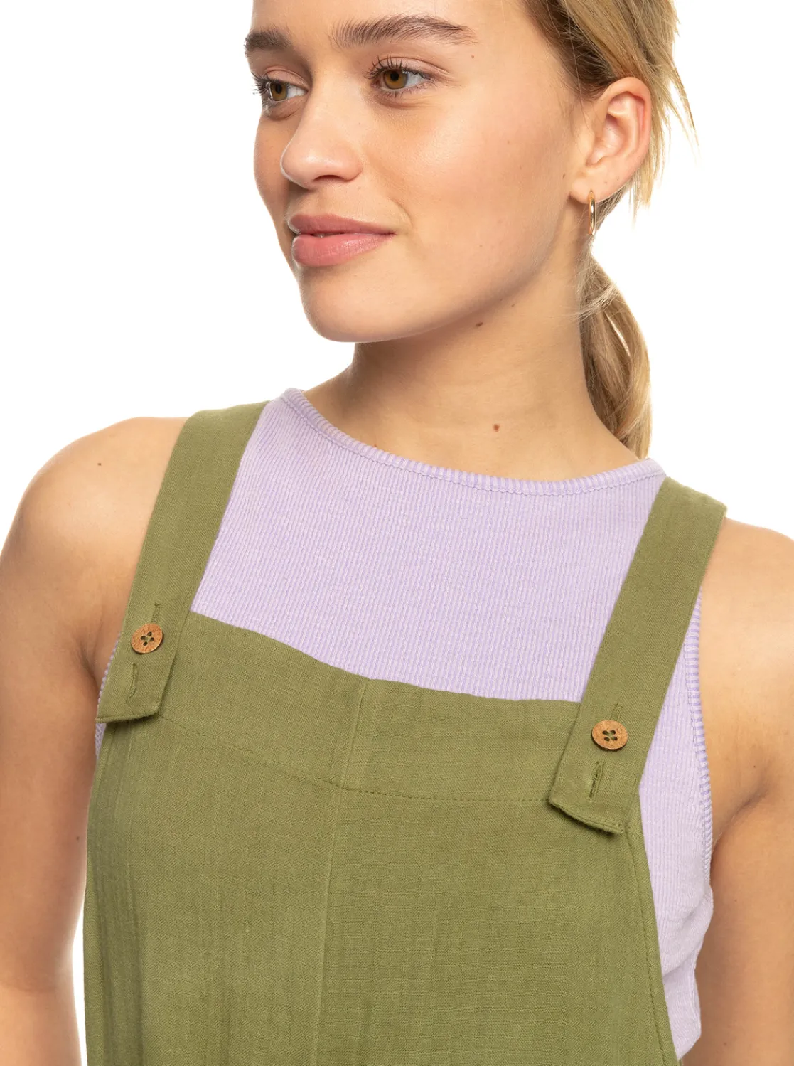 Beachside Love - Knochellanger Riemchen-Overall Fur Frauen>Roxy Clearance