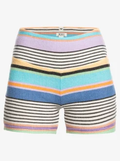 Best Time Of Day - Kuschelige Shorts Aus Rippstrick Fur Frauen><noscript><img width=