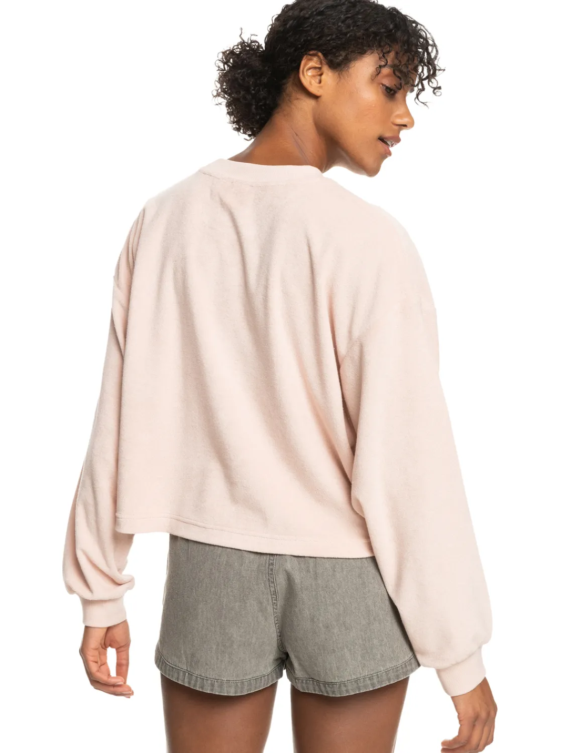 Better Not Wait - Frottee-Sweatshirt Fur Frauen>Roxy Shop