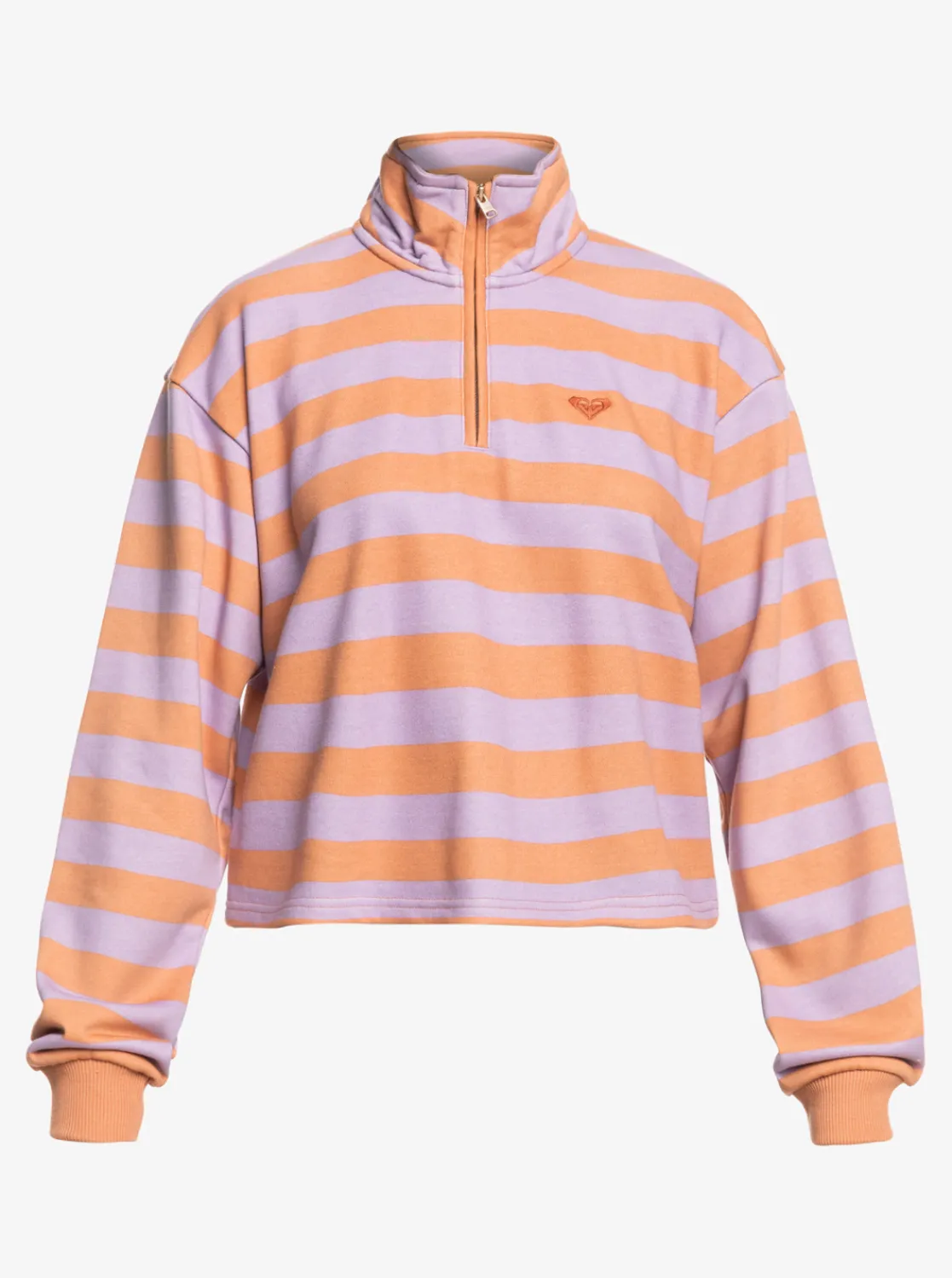 Carefree Vibe - Sweatshirt Mit Halbem Reisverschluss Fur Frauen>Roxy Best