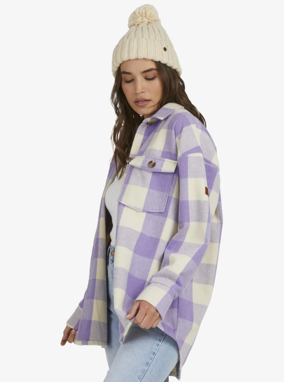 Check The Swell - Uberhemd Fur Frauen>Roxy Discount
