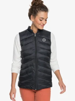 Coast Road - Wasserabweisende Leichte Verpackbare Gepolsterte Weste Fur Frauen>Roxy Outlet