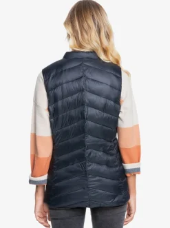 Coast Road - Wasserabweisende Leichte Verpackbare Gepolsterte Weste Fur Frauen><noscript><img width=