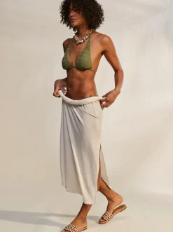 Current Coolness - Verlangertes Triangle-Bikinioberteil Fur Frauen><noscript><img width=
