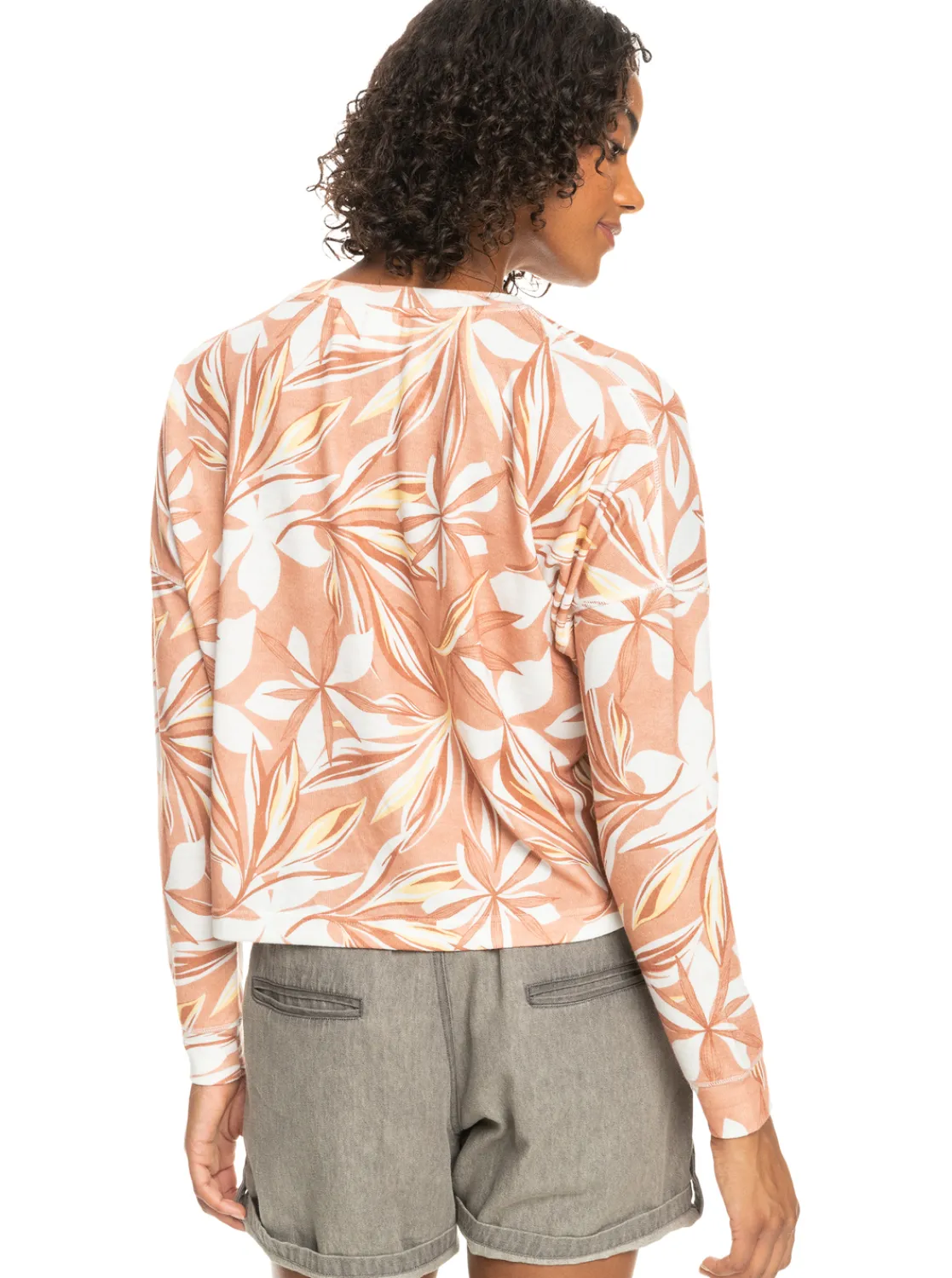 Current Mood - Langarm-Rippstrick-Top Fur Frauen>Roxy Cheap