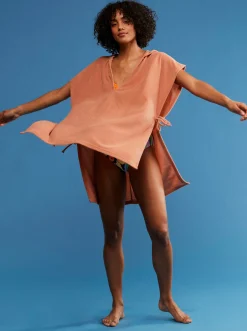 Drinking Papaya - Poncho-Cover Up Fur Frauen>Roxy Outlet