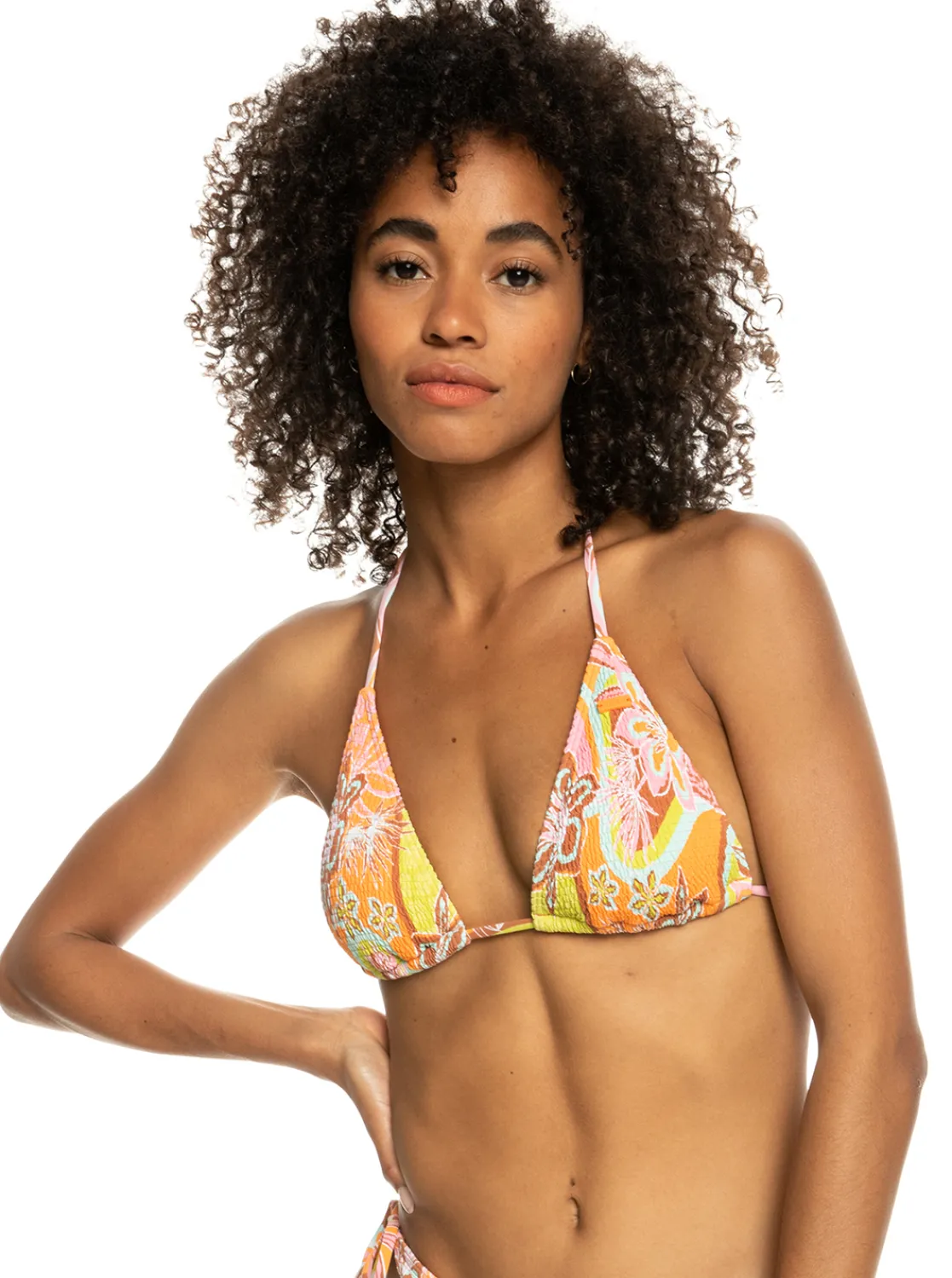 Floraldelic - Tiki-Tri-Bikinioberteil Fur Frauen>Roxy Online
