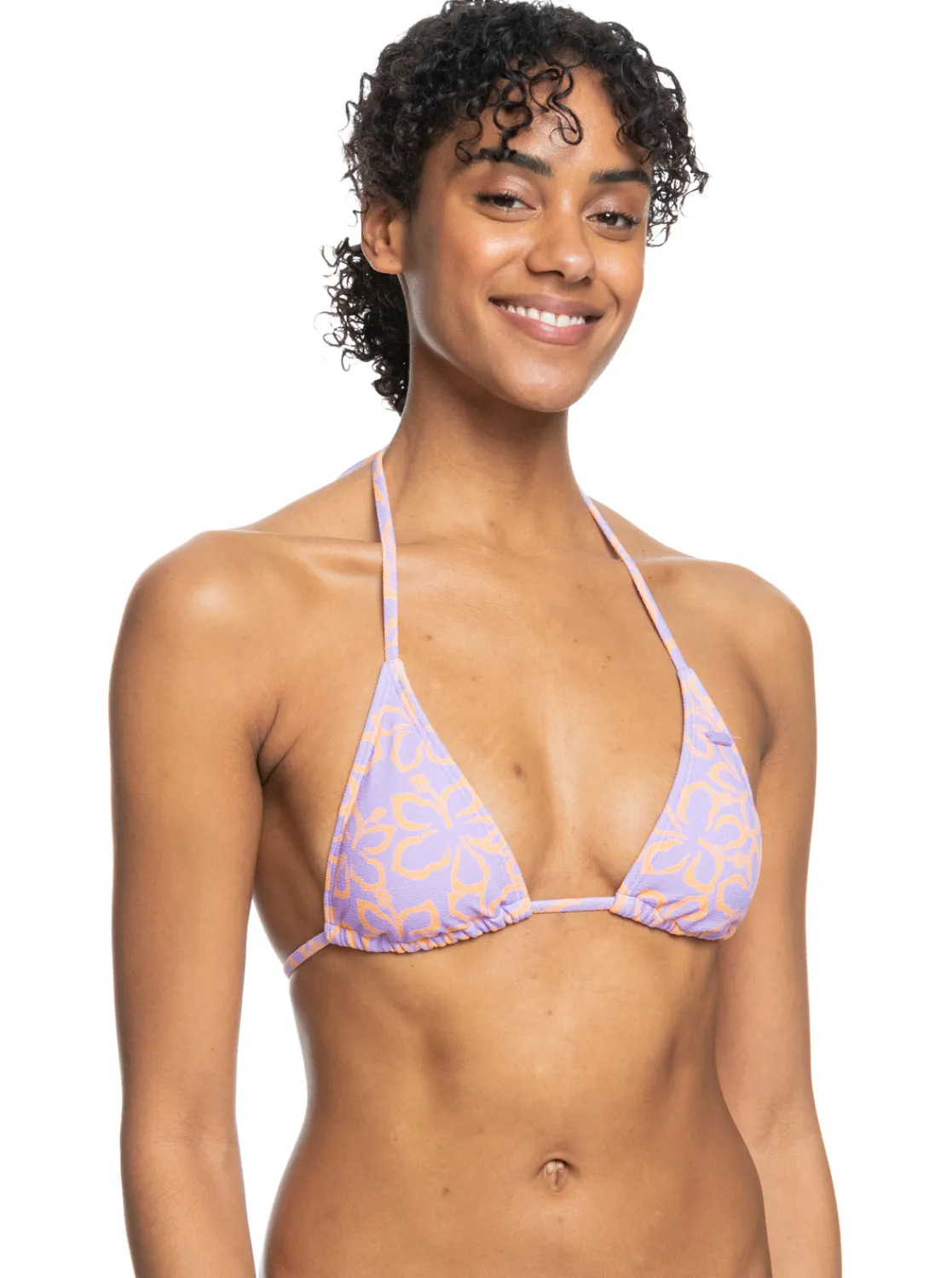 Hawaiian Heat - Verlangertes Triangle-Bikinioberteil Fur Frauen>Roxy Best