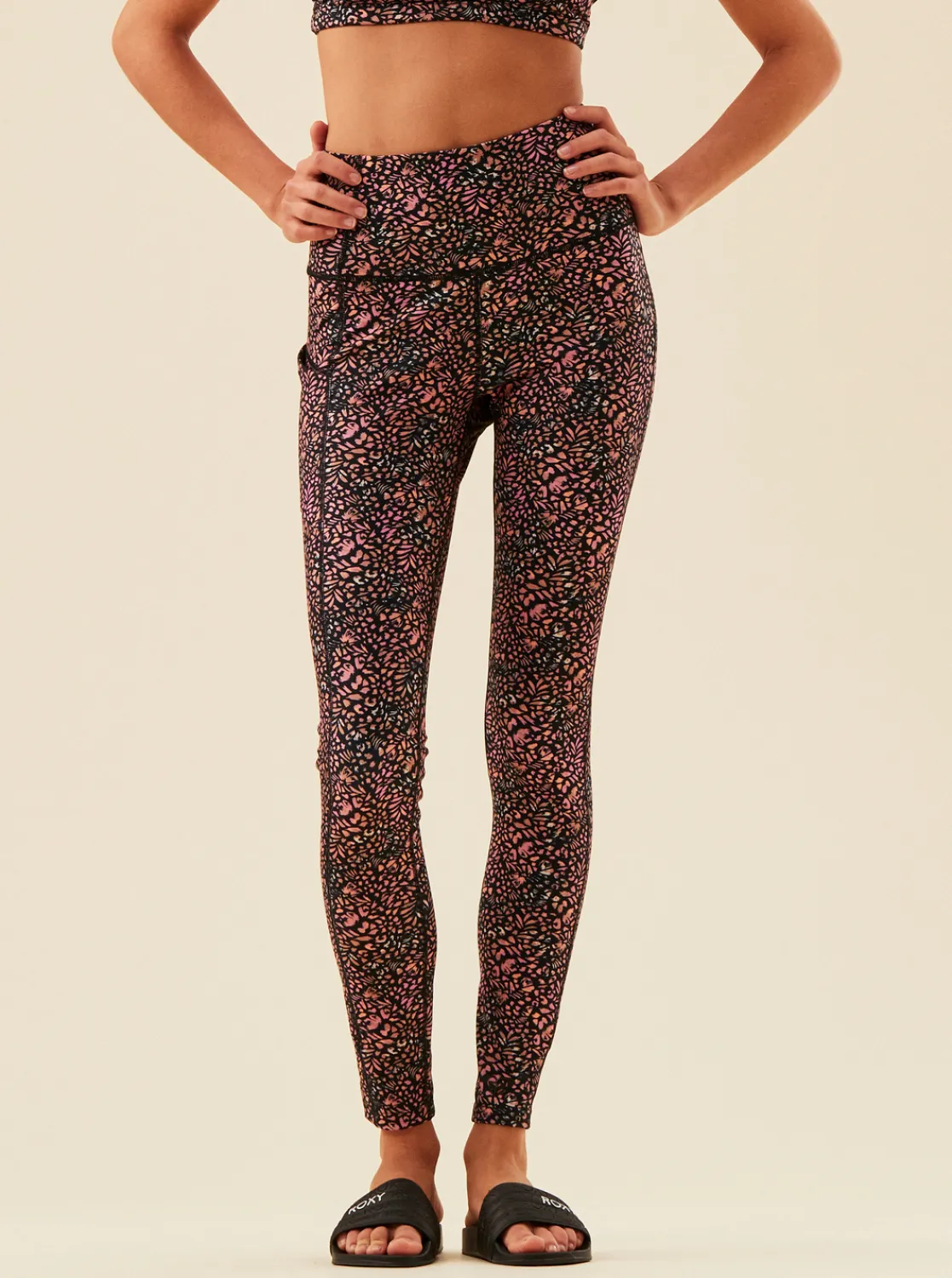 Heart Into It Pt - Funktionelle Leggings Fur Frauen>Roxy Discount