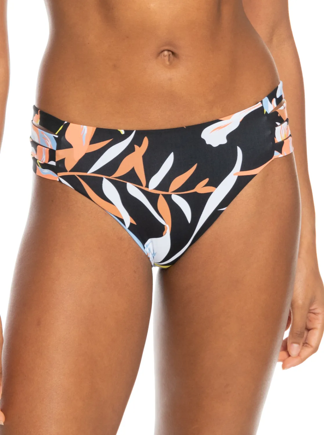 Hibiscus Wave - Hipster-Bikiniunterteil Fur Frauen>Roxy Cheap