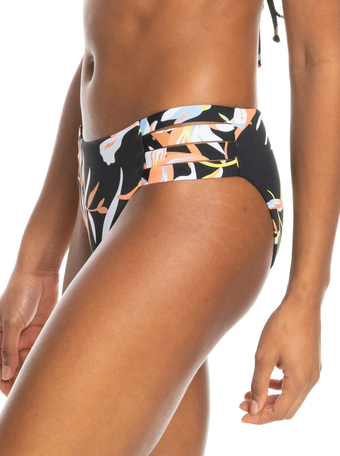 Hibiscus Wave - Hipster-Bikiniunterteil Fur Frauen>Roxy Cheap