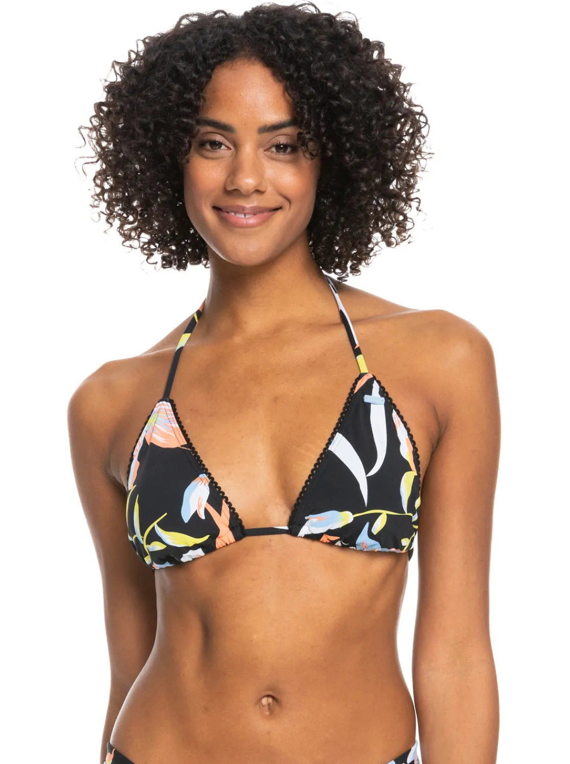Hibiscus Wave - Tiki-Tri-Bikinioberteil Fur Frauen>Roxy Cheap