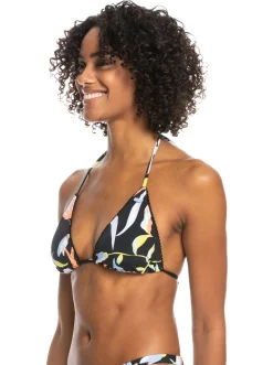 Hibiscus Wave - Tiki-Tri-Bikinioberteil Fur Frauen><noscript><img width=