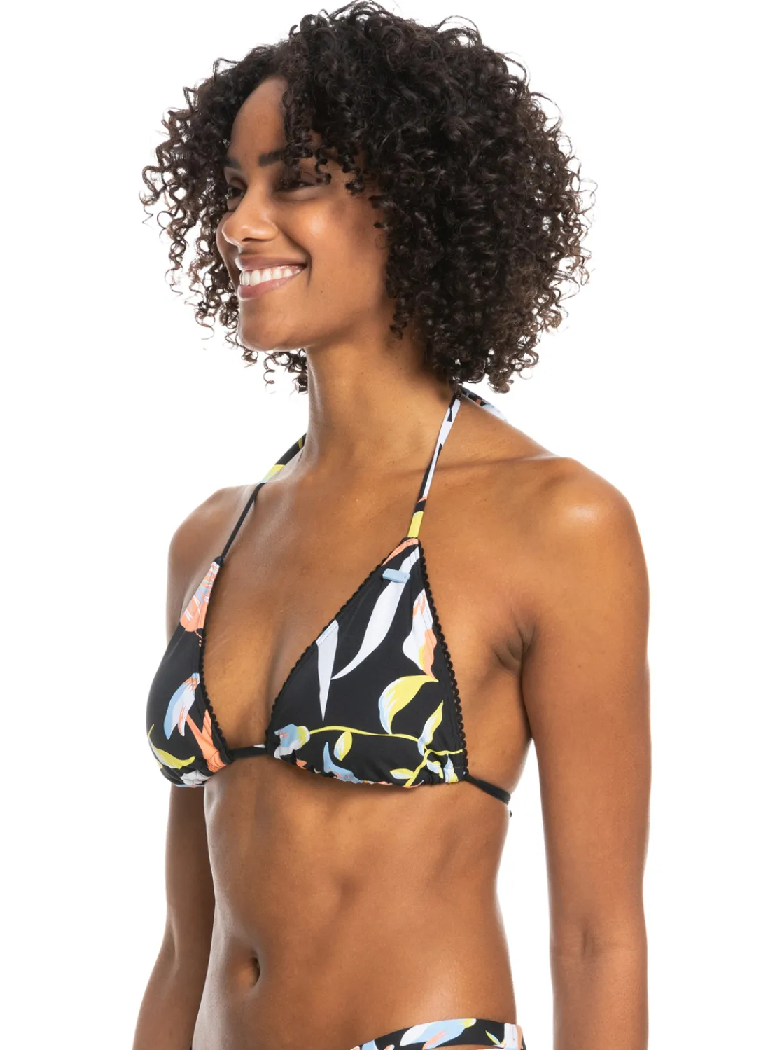 Hibiscus Wave - Tiki-Tri-Bikinioberteil Fur Frauen>Roxy Cheap