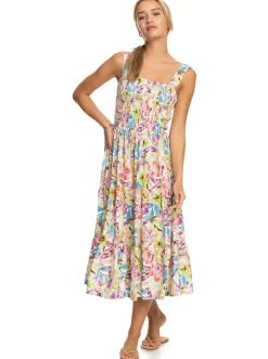 Honeymoon Avenue Printed - Midikleid Fur Frauen><noscript><img width=