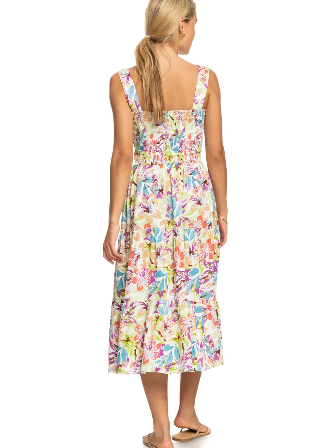 Honeymoon Avenue Printed - Midikleid Fur Frauen>Roxy Outlet