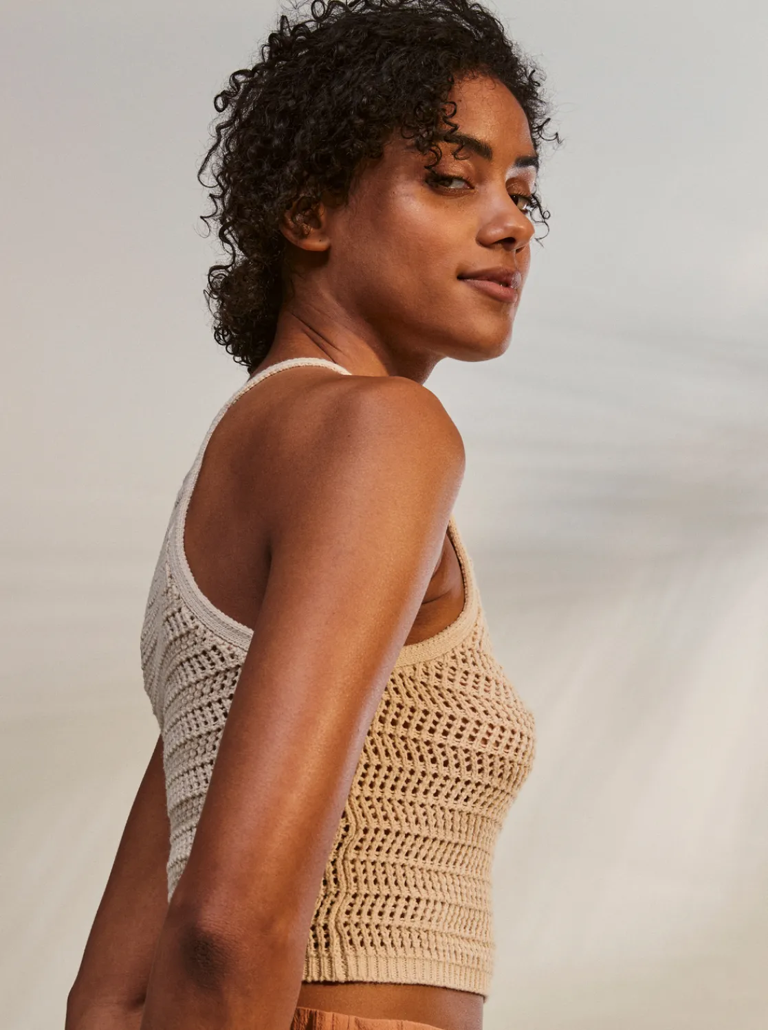 Malibu Crush - Gestricktes Neckholder-Top Fur Frauen>Roxy Online