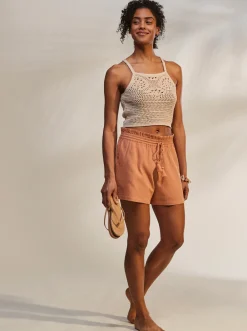 Malibu Crush - Gestricktes Neckholder-Top Fur Frauen><noscript><img width=