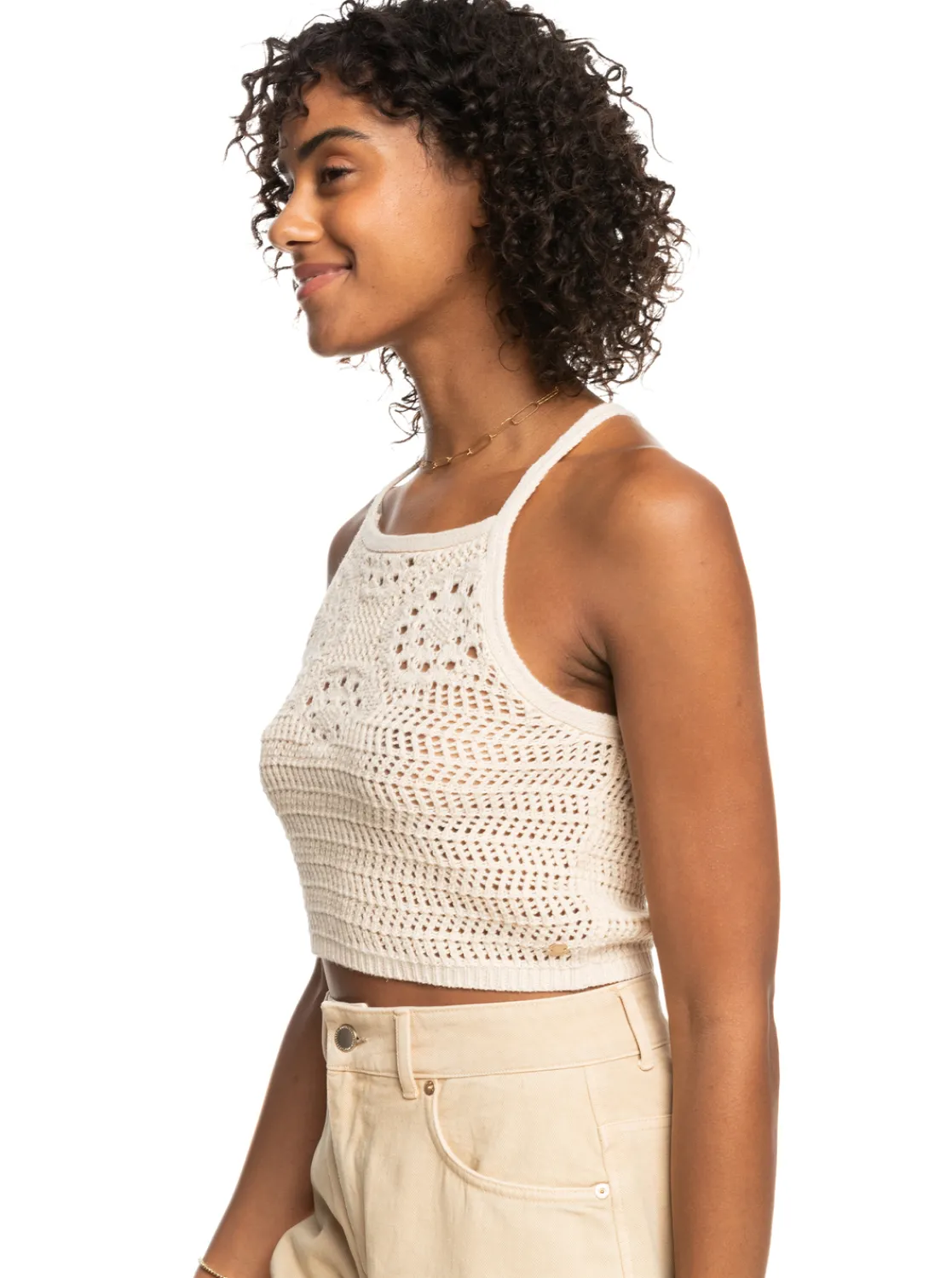 Malibu Crush - Gestricktes Neckholder-Top Fur Frauen>Roxy Online