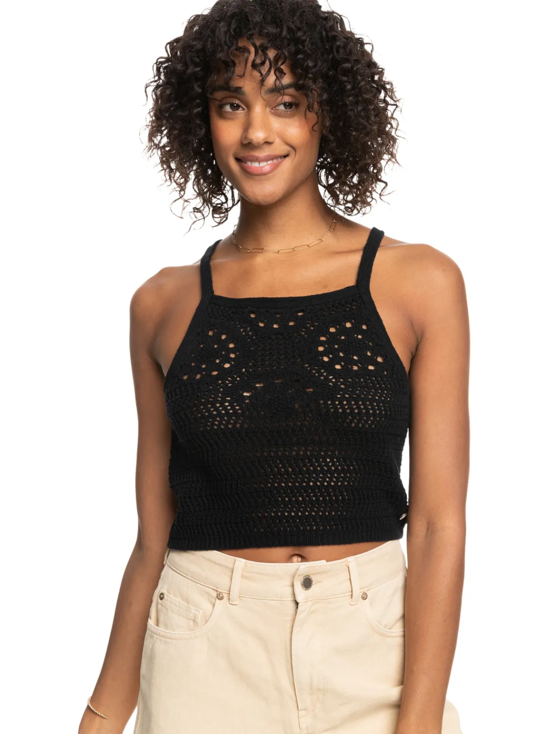 Malibu Crush - Gestricktes Neckholder-Top Fur Frauen>Roxy Best