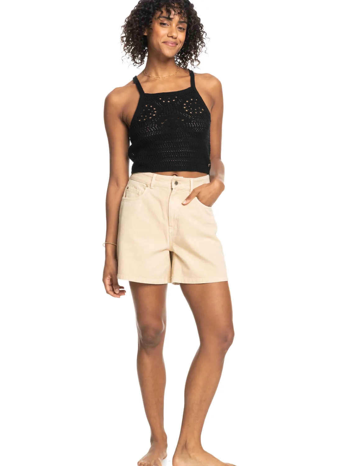 Malibu Crush - Gestricktes Neckholder-Top Fur Frauen>Roxy Best