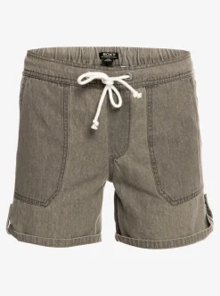Milady Beach Grey Regular - Jeansshorts Fur Frauen><noscript><img width=