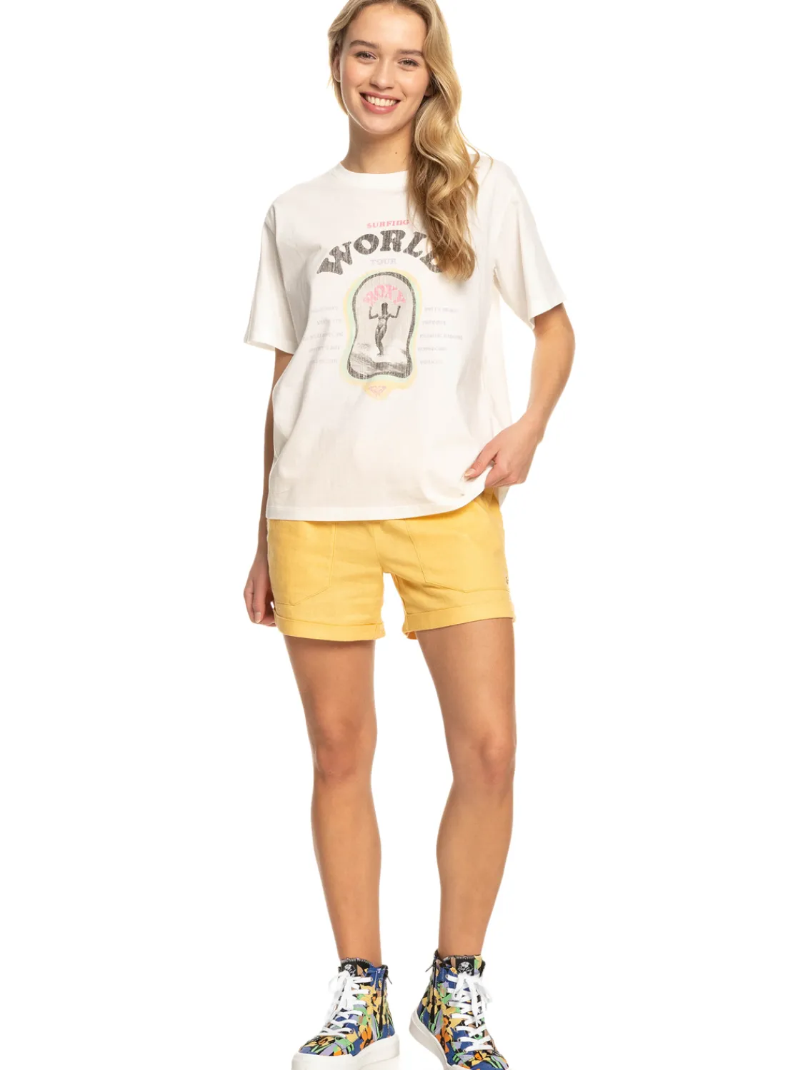 Moonlight Sunset - Oversize Boyfriend-T-Shirt Fur Frauen>Roxy Store