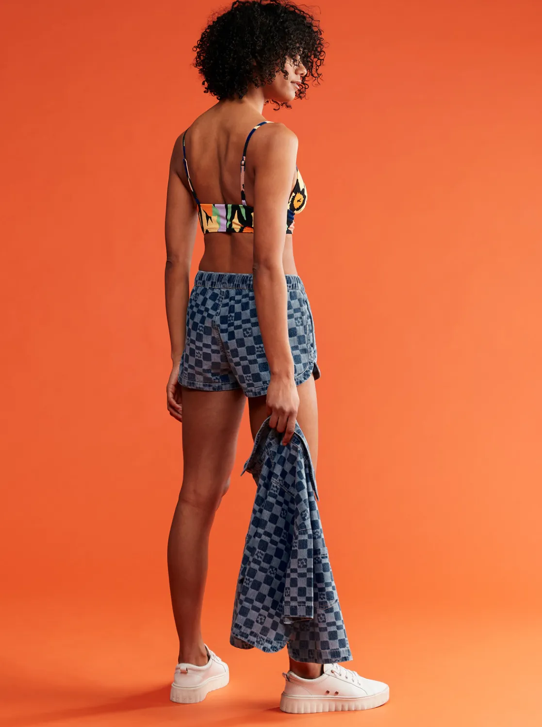 New Impossible Printed - Denim-Shorts Fur Frauen>Roxy Online