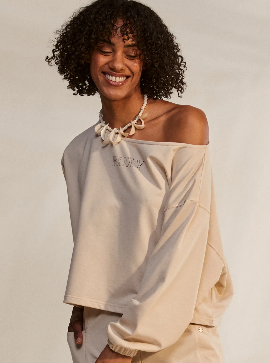 Next Set - Slouchy-Sweatshirt Fur Frauen>Roxy Outlet
