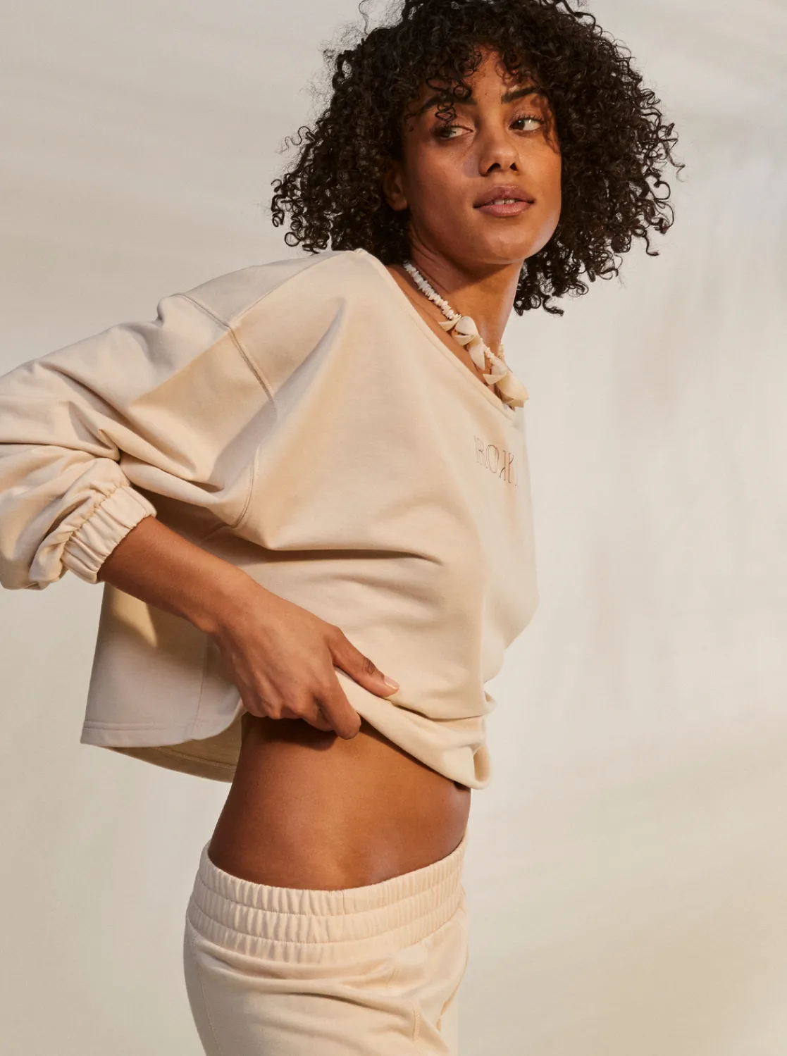 Next Set - Slouchy-Sweatshirt Fur Frauen>Roxy Outlet