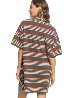 Play It Back - T-Shirt-Kleid Im Oversized Schnitt Fur Frauen><noscript><img width=