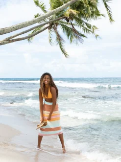 Playa Morning - Gestrickter Bodycon-Rock Fur Frauen><noscript><img width=