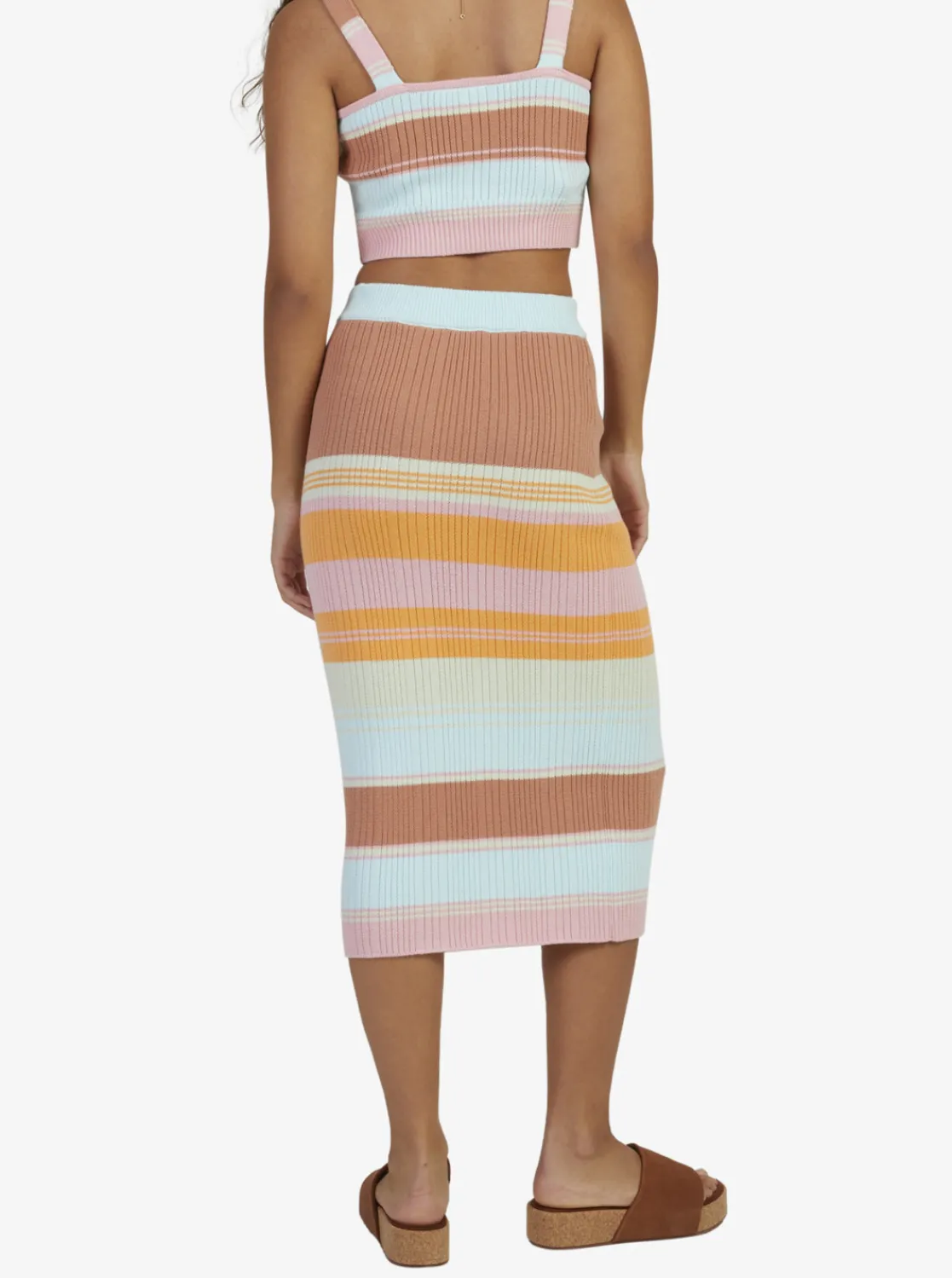 Playa Morning - Gestrickter Bodycon-Rock Fur Frauen>Roxy Online