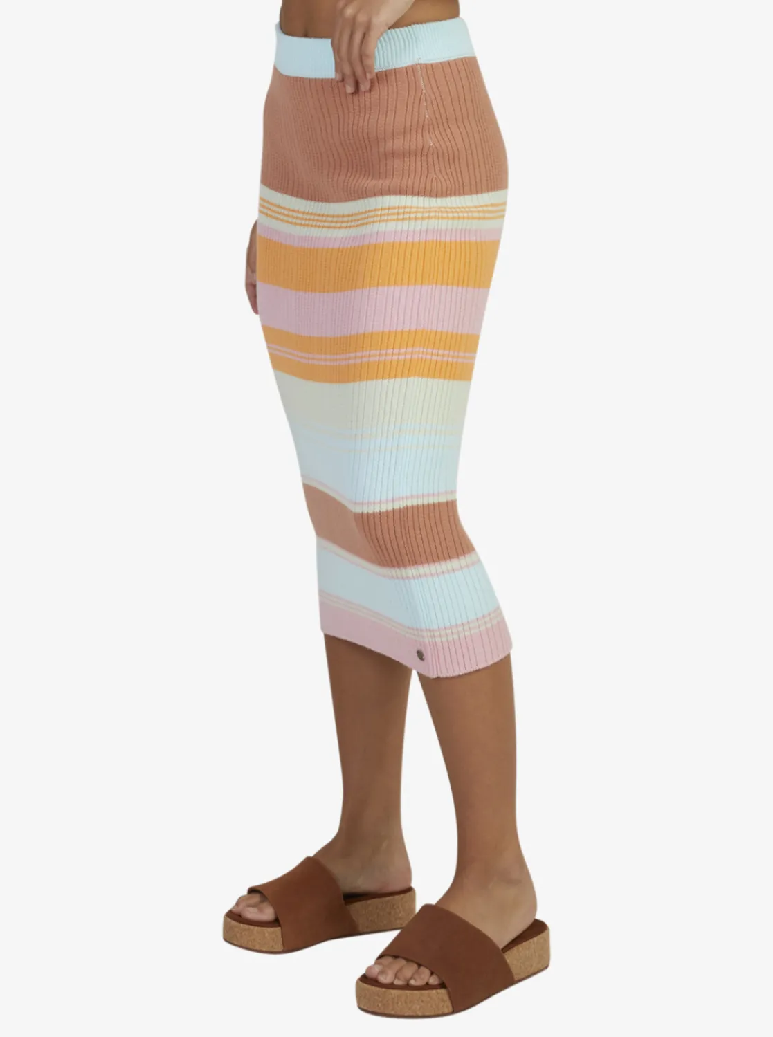 Playa Morning - Gestrickter Bodycon-Rock Fur Frauen>Roxy Online