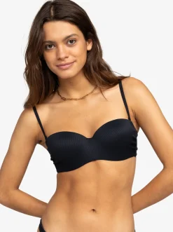 Love The Beach Vibe - Bandeau-Bikinioberteil Fur Frauen><noscript><img width=