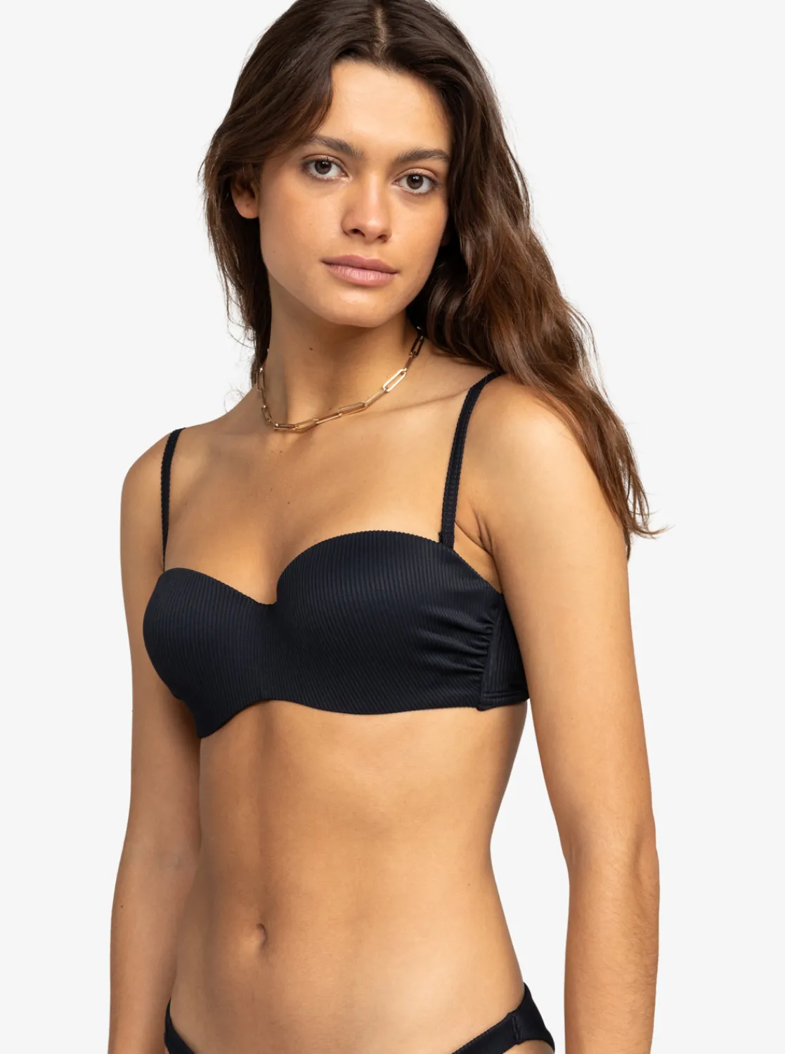 Love The Beach Vibe - Bandeau-Bikinioberteil Fur Frauen>Roxy Store