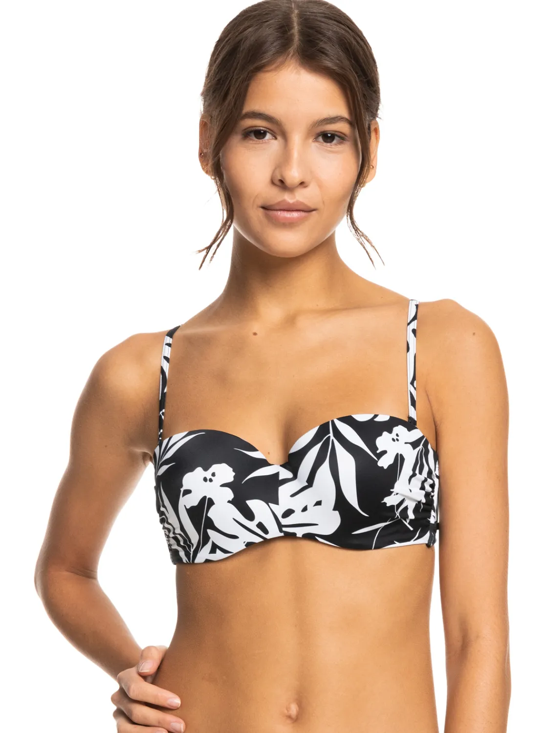 Love The Beach Vibe - Bandeau-Bikinioberteil Fur Frauen>Roxy New